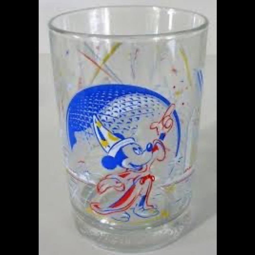 Walt Disney World Remember the Magic Glass Mickey - 25th Anniversary Glass